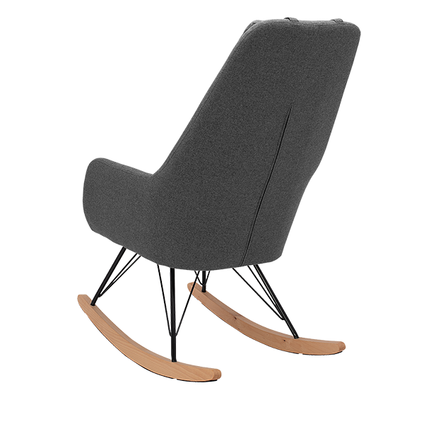 Кресло-качалка LESET MORIS серый