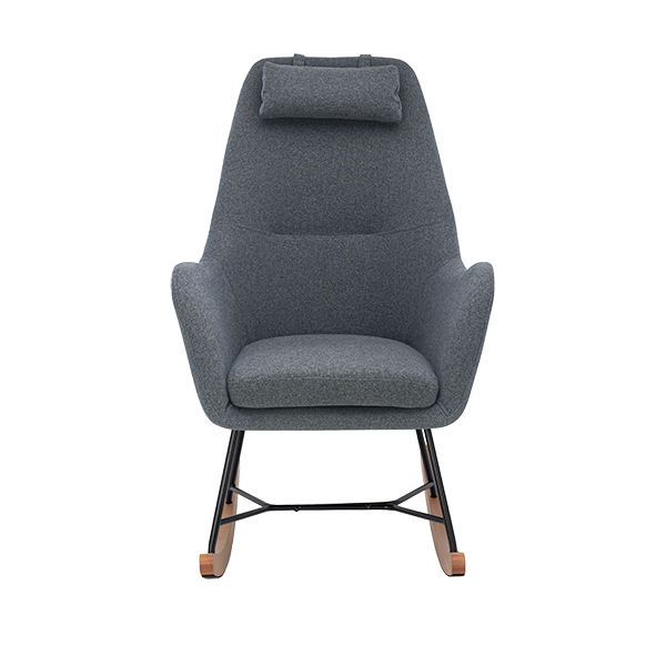 Кресло-качалка Leset DUGLAS серый (без подушки)