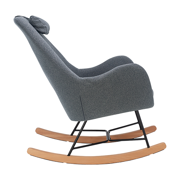 Кресло-качалка Leset DUGLAS серый (без подушки)